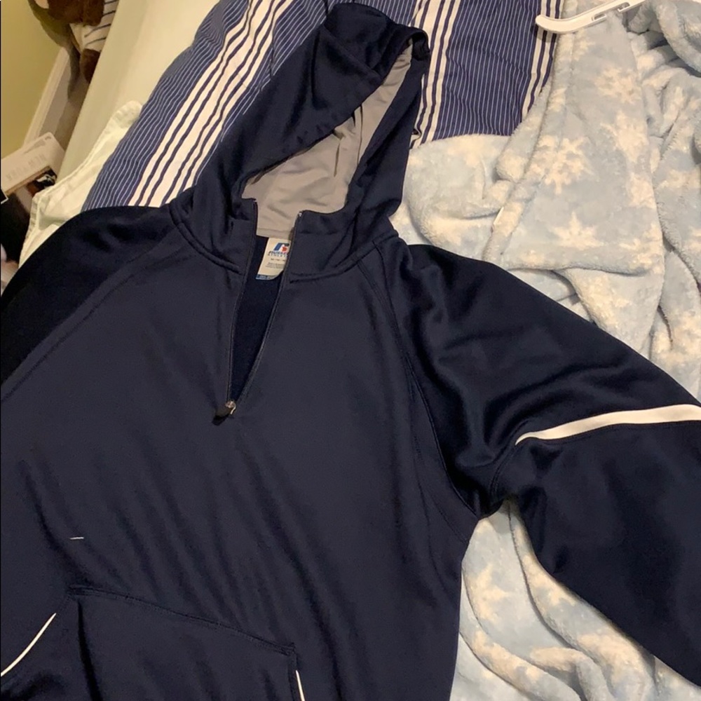 Size medium Russel quarter zip hoodie